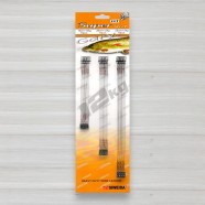 Набір повідців вольфрамових Siweida Gary 1х7, 30шт/уп, 15см, 20см, 25см, тест 12кг